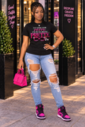 No Time for Petty, Busy Being Pretty Graphic T-Shirt