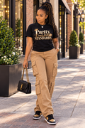 Pretty Comes With Standards Statement Tee