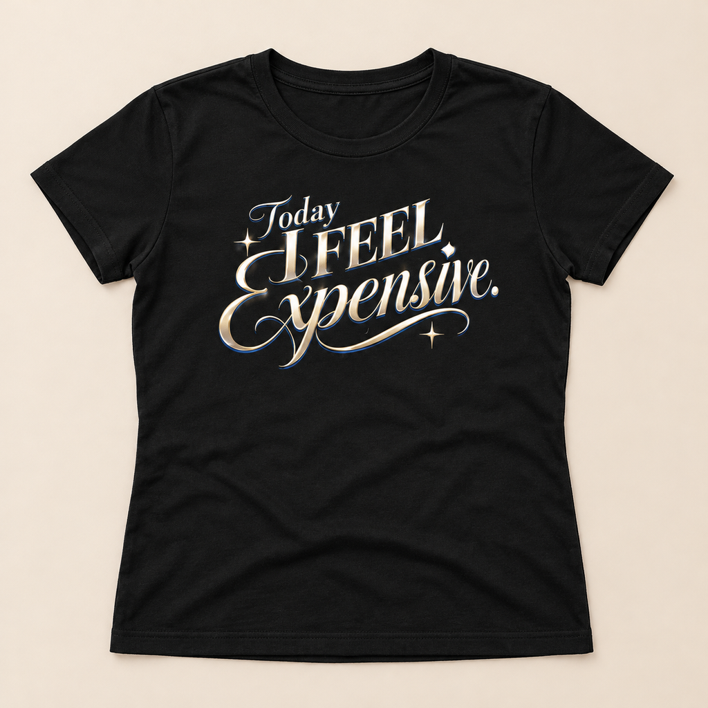 Today I Feel Expensive Statement Tee