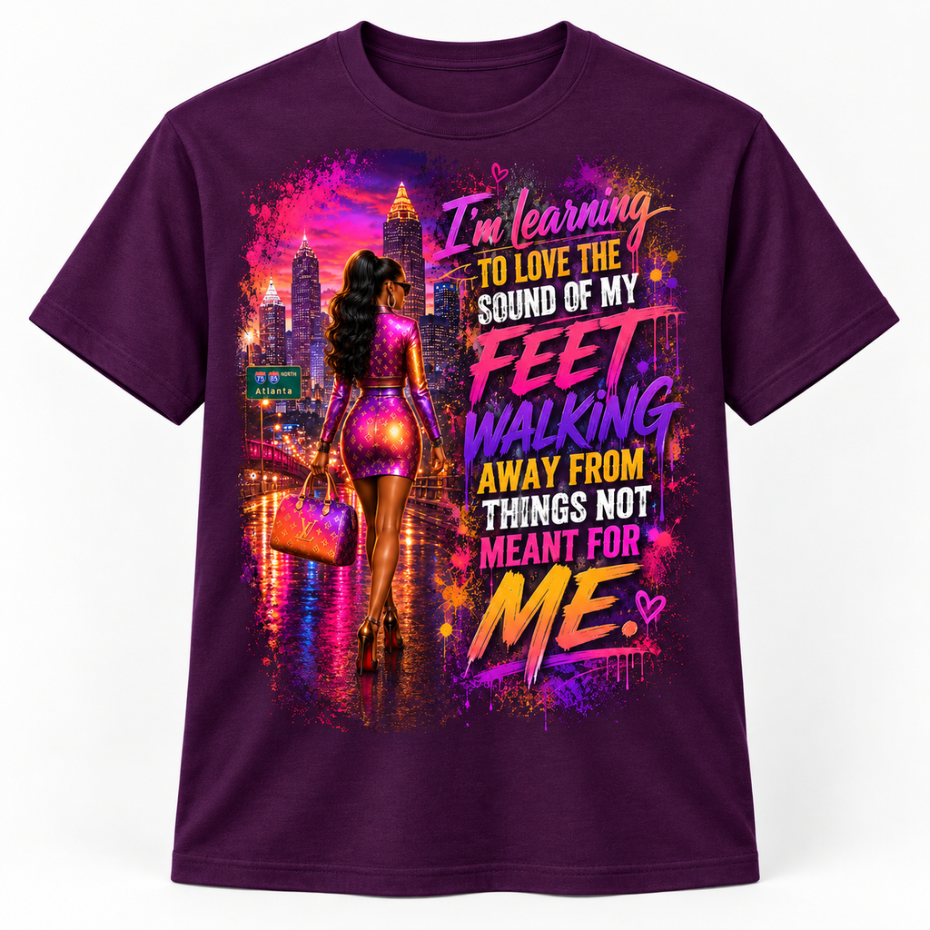 Learning to Love Me Graphic T-Bella + Canvas