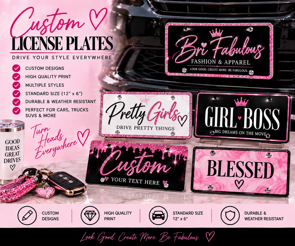 Custom License Plates