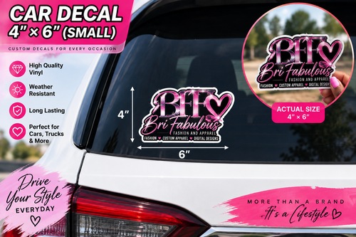 Custom Car Magnets & Decals