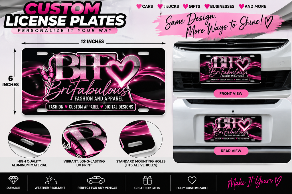 Custom License Plates