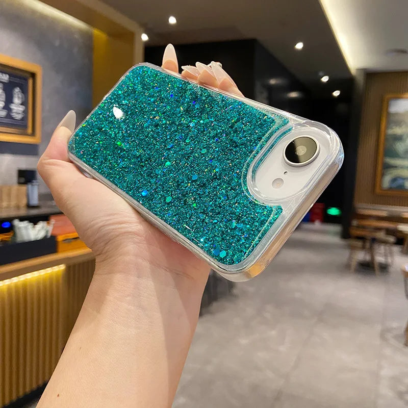 Glitter Shockproof iPhone Case – Fits iPhone 13–17 Series