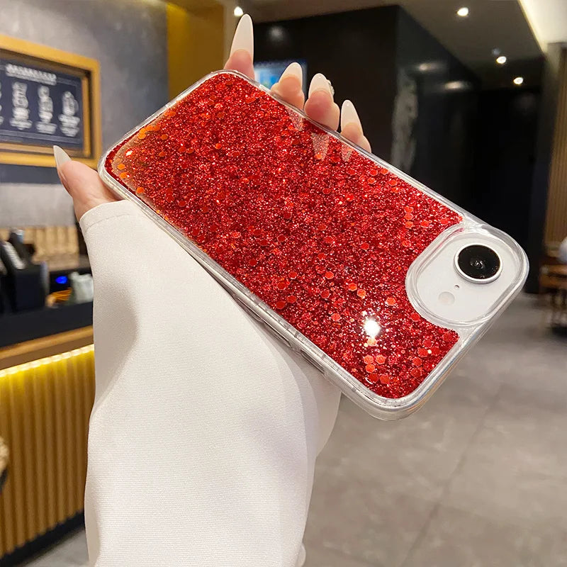Glitter Shockproof iPhone Case – Fits iPhone 13–17 Series